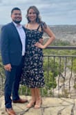 I loved my dress, the only problem was that it was tight around the chest (no stretch). I wore it without a bra and it helped. It fit my waist and hips perfectly. I will be cautious if you have a larger chest size. - Rina M.