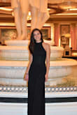 I love it for work and you can turn your outfit into a powerful street style with a shirt, crop or body, AND goes well with flats, shoes and hills, just tasty!
*pic at Caesars Palace, Las Vegas. - MARIA P.