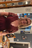I bought this dress for my wife for a surprise date night and it looked absolutely amazing in it. It fit her perfectly. The picture doesn't really show it, however due to my wife's bust size, it ended up being very low cut. Not that I minded in the least! - Sean H.