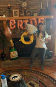 Wore it on my bachelorette weekend! Super comfy and stretchy! - Becca B.