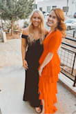 I wore this dress to a wedding recently and I loved it! I got so many compliments and I felt so sexy but classy in it. It's very comfortable as well. If you're thinking about getting it just get it. I got a M and it fit perfectly! - Janelle V.