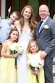Loved this dress!! It was perfect for our Zoom/COVID wedding!!!!! - Amy M.