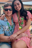 I love this romper so much! I got so many compliments on it. It's very light weight so perfect for hot summers in Georgia. I will say, it is flowy on the bottom, so I wore a pair of light compression shorts underneath just in case the wind blew! I'm 5'0, 110 pounds. - Rachel B.