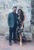 Was searching for a fun, ruffle dress for a wedding in Antigua, Guatemala and this was it! I didn't immediately fell in love with the print (I had in my head something different) but once this dress was on it was a easy yes. This dress was so flattering; gave me a waist, fitted through the hip and booty, easily wore a strapless bra, it doesn't blow up (important factor when dress shopping for a known windy location) and it had the ruffle I wanted in a formal, maxi dress. Would buy this dress in multiple colors and prints if it ever comes up! - Bailey G.