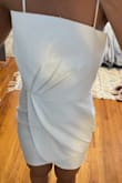 The material and fit of this dress are everything! So form fitting and perfect for graduations etc. Can't wait to wear! - Myah H.