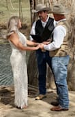 I bought this outfit for our outdoor elopement. Very comfortable and everyone that saw me said how much they loved it. - Heather W.