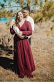 My engagement pictures came out perfect!!! I love the way the dress came out in pictures! I wish I could have gotten a L not the XLarge. But overall I wouldn't change a thing! - Noemi G.