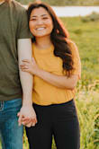 Wore this shirt for my engagement photos and it fit perfectly! 10/10 recommend! - Mariel C.