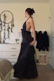 I absolutely love this dress! Casual, adorable and a little sexy. Also love the fabric. It's a bit heavy which gives it great character. And the open back screams warm summer night!!! It's easy to dress up or down depending on the occasion. Add jewelry, fancy shoes or just wear it as it is. All in all, if you are thinking of buying it DO IT. You won't regret it. - Vilma M.