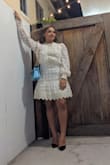 I love this dress. It is very classy and elegant but sexy at the same time. It was a tad big but it still looks good. - Maria A.