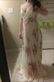 So beautiful! While the dress is quite long, I do plan to get it hemmed, but it is otherwise a beautiful dress and I feel like a goddess in it! - Kayleigh R.