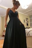 I am short, curvy and muscly. The dress was beautiful, but unfortunately a little too loose around the bust, and way too long. Would definitely need to get hemmed if I hadn't returned it. - Sally R.