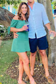 I have this in two colors, white and green. It is one of my favorite dresses! Comfortable, pretty and great quality! - Liz G.
