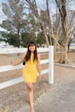 Wore this dress for my pre-wedding shoot and it looked just perfect. I'm 5'4" bust 36B and it fit me at the right places flattering my angles. Got so many compliments on this cute dress! Love Lulus. - Archita A.