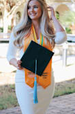 Perfect for graduation or any semi formal event. Can be dressed up or down! - Alison M.