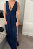 Obsessed. Couldn't have picked a more flattering dress on every girls body! Fits great, they are pumped, they can eat and drink, and not worry about bloating.
So elegant but can be worn again. I'm so happy with how they turned out - Tamika D.