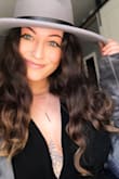 This hat is so cute, but it is a little big for my head. I wouldn't recommend wearing it on a windy day. - Desiree D.