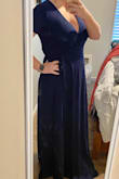 I was wanting this for my engagement photos but the material was a bit heavier than I wanted (I was wanting a little more movement for the photos). Other than that, it's a great dress! Just not what I had in mind for my photos. - Chelsea A.