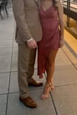 A very comfortable dress that looked great on. The straps are adjustable. I wore to a wedding and I felt like it was perfect for the occasion. Definitely recommend! - Bailey W.