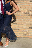 I was shocked at how well this dress fit! The tie straps make it easy to adjust to your body. I usually need extra support in the chest but I didn't even need to wear a bra with this dress! Highly recommend - Bethany M.
