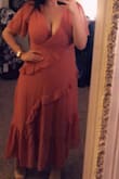 Beautiful dress. Fits perfectly and is so flattering! The material is comfortable and perfect for spring and summer. Will definitely get it in another color. - Carolann M.