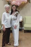 I bought this to wear to my bridal shower & I felt so beautiful in it. I got so many compliments on my outfit & I didn't have to wear a bra with it either which was great! - Tobie C.