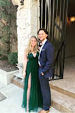 I don't normally leave reviews but WOW this dress is honestly amazing! I wore it to a formal wedding and got tons of compliments. The slits don't show too much unless you try which is perfect. It's effortlessly beautiful and also super comfy! - Carolanne F.