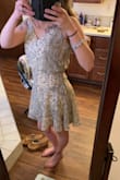Such a cute dress, fits great and length is perfect! - Diane M.
