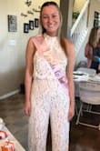 I used this jumper for my bridal shower and I got compliment after compliment! I love a high neck so it was perfect for me!! Very modest and cute!! - Makenna E.