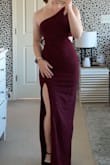 Love love love this dress! I have a small chest and it fits perfect. I'm short but if I wear heels the height is good. I got my normal size and it is true to size. Super good for a prom dress. - Michelle