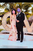 Felt beautifully flowy, flattering and had a nice weight to it. Good quality, not flimsy.
I'm usually a S/XS but I ordered this in M because I like a blousier belted fit, and it fit exactly like I was hoping it would. Allowed for Enough room to eat and dance too. Wore this to a wedding in DR. First purchase from Lulus, will def come back for more. - Daniela R.