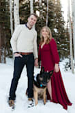This dress was absolutely perfect for my winter wonderland engagement photos. It was actually quite comfortable and I love the back and the slit. The zipper is a bit difficult so you just have to be careful. Little bit long for my height as well so may need to get it hemmed. - Alyssa N.