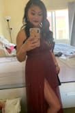 I wore this dress to a wedding over the weekend and it was perfect. So many compliments! I am only 5'1 so I needed to get this hemmed but it is literally perfect. I am thinking about buying all the colors to wear for future occasions! Also I have a pretty big chest, but nothing that fashion tape couldn't help! - Loraine C.