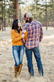 I wore this for my engagement photos and recieved so many compliments from my photographer and even my hair and make-up gals! - Heather B.