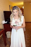 I wore this dress for my wedding in Vegas!
I loved it, everybody did! - Jennifer C.