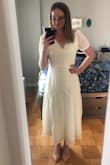 Very cute dress, casual, cheap fabric but looks nice - Kathy R.