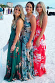 The back design is stunning. I got so many compliments. I ordered this last minute for a destination wedding and wished I had time to get it hemmed. I'm short being 5'4 but held up when walking on the beach. - Ashley W.