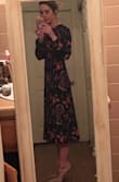 Definitely a cute dress, I wore this dress to a friends wedding. I definitely had to wear heals due to having shorter legs. - Kayla E.