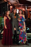 I wore this dress for my graduation from college. It truly matches perfectly the colors from the website and the detail. It fits perfectly and looks beautiful for the occasion. - Luisa D.