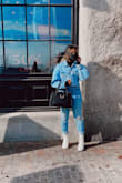These boots are SO comfortable and cute! I'm usually a 6.5/7 but I got these in a 6 and they fit perfectly, so I'd recommend getting a size smaller!! - Shital P.