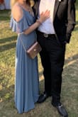 This dress is perfect to wear as a wedding guest or as a bridesmaid! I had to get it hemmed because I'm short and it came extremely long but other than that I'm absolutely obsessed. - Katherine A.