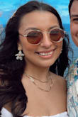 Got these for my honeymoon as a nice dainty earring option and they were perfect. Not too heavy and look expensive! - Regina R.