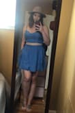 Tons of compliments on this one and it has POCKETS! Fits great, very flattering and long enough for me. - Elvira M.