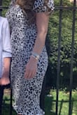 Love the dress... it was perfect in size and the stretch was great. The dress is very comfortable - Dila S.