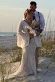 Elopement, got this dress for a beach wedding. It fit perfectly I just had to get it hemmed in the length - Johann G.