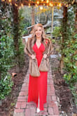 I ordered this for a wedding, and it was a huge hit! I did end up getting it hemmed, but otherwise, the fit was perfect! I received so many compliments. - Jessica K.