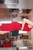 Sexy, elegant, chic, this dress has everything! You feel in that SO woman!!! If you are between two sizes choose the smaller, the fabric is stretching!! - Mary P.
