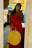 This is such a cute totebag! Living in Florida, pairing this with my every day maxi dress and sandals look just makes me smile. Of course, this will be my go to bag to pack for the next tropical holiday which I'm planning as I type this.  Truly love it, great quality,  it's made from woven natural material instead of some paper product. Love it! - JP M.