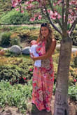 Adorable dress to wear in the spring! It was comfortable and I loved the colors - Megan