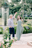 Seriously you will never regret buying this dress. It's beautiful, made of great quality, and oh so flowy! Plus the slit is a nice touch. This dress added a special touch to my engagement photoshoot! 10/10 recommended! - Teresa P.
